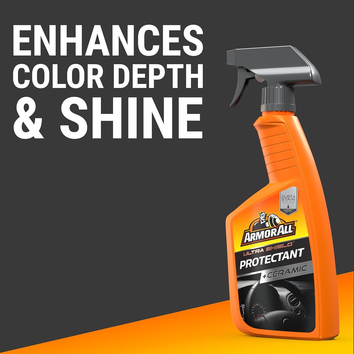 Extreme Shield Protectant Spray, Interior Car Cleaner with UV Protection against Cracking and Fading, 16 Fl Oz