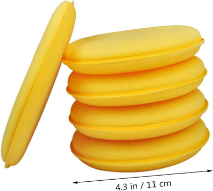 5Pcs Car Wash Sponge Polishing Discs for Car Wash Tool Multipurpose Cleaner Scrubber Pads