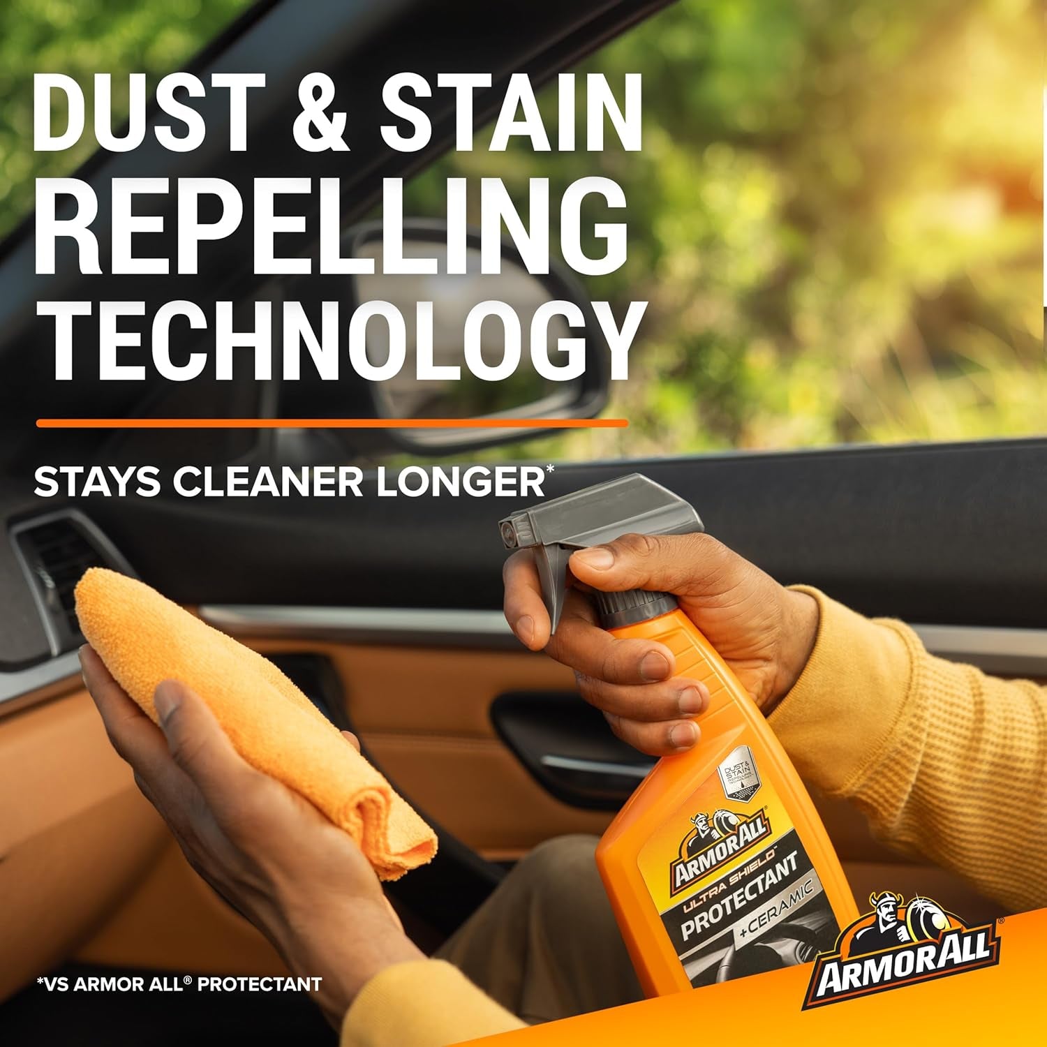 Extreme Shield Protectant Spray, Interior Car Cleaner with UV Protection against Cracking and Fading, 16 Fl Oz