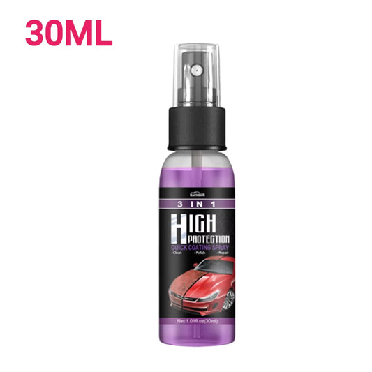 3In1 Quick Coating Spray 100ML High Protection Shine Armor Ceramic Car Wash Car Shield Coating Cleaning Nano Polishing Paint Wax