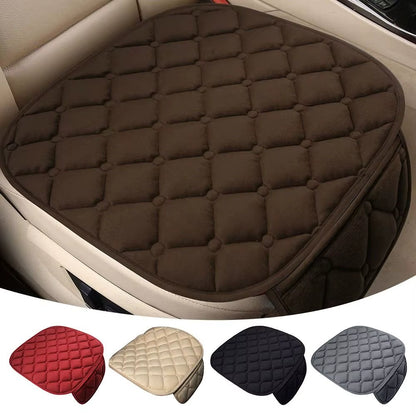 Car Seat Cushion Cover Winter Warm Anti-Slip Front Seat Cushion Comfortable Universal Car Protector Mat Auto Accessories