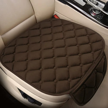 Car Seat Cushion Cover Winter Warm Anti-Slip Front Seat Cushion Comfortable Universal Car Protector Mat Auto Accessories