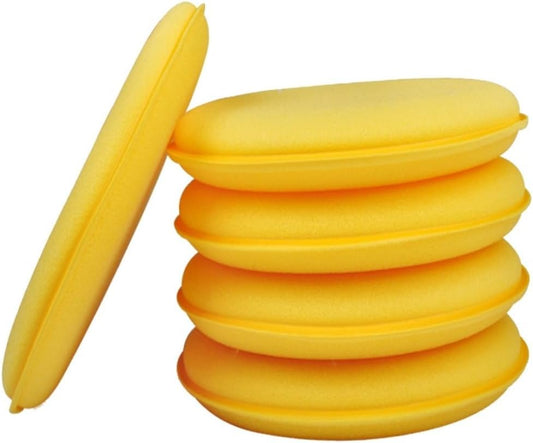 5Pcs Car Wash Sponge Polishing Discs for Car Wash Tool Multipurpose Cleaner Scrubber Pads