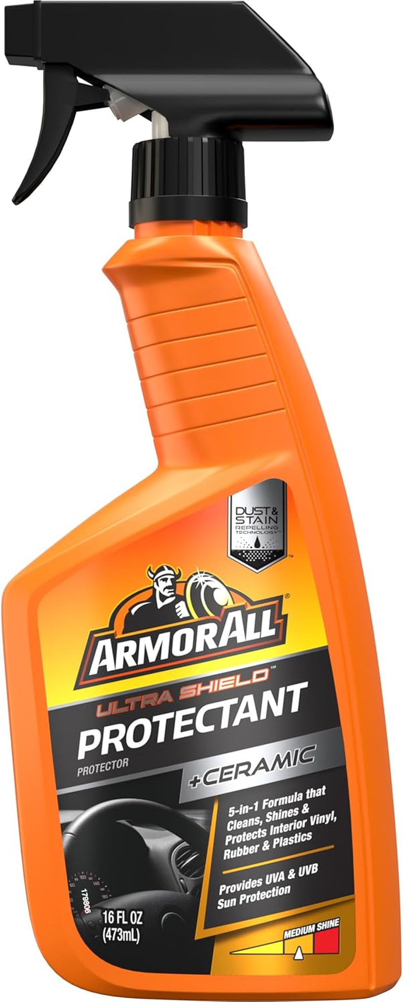 Extreme Shield Protectant Spray, Interior Car Cleaner with UV Protection against Cracking and Fading, 16 Fl Oz