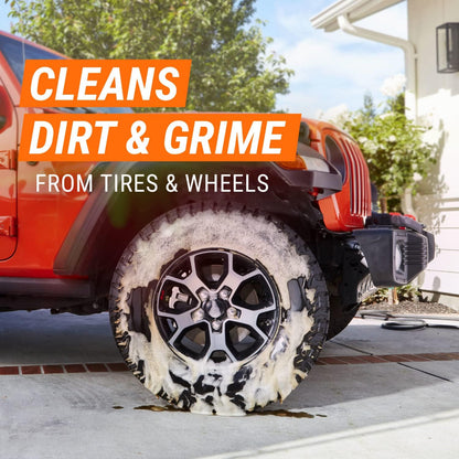 Heavy Duty Wheel and Tire Cleaner, Car Wheel Cleaner Spray, 22 Oz, Multicolor, 1.37 Pound (Pack of 1)